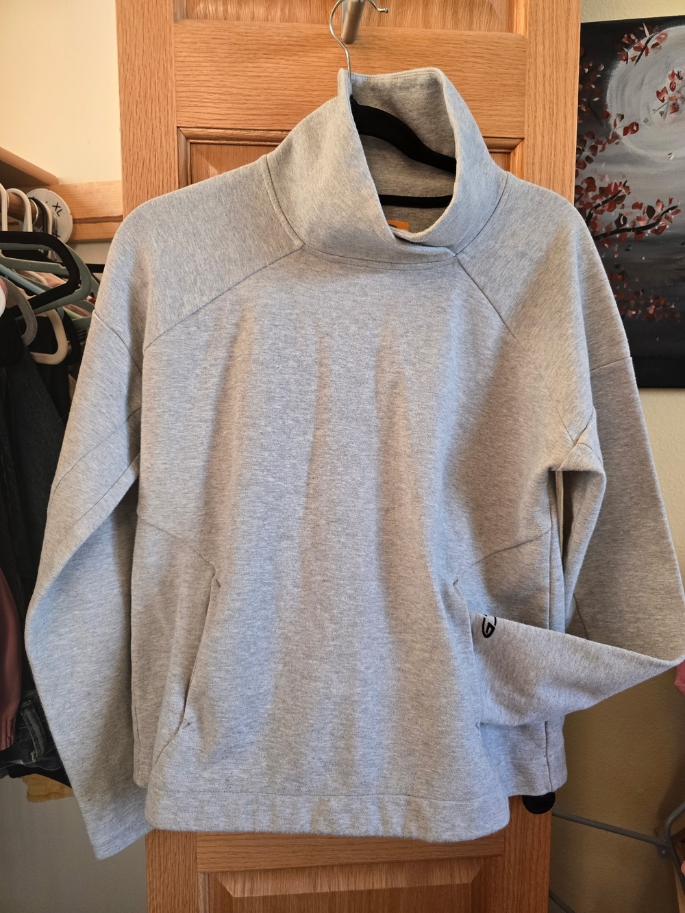 Champion Grey Victory Fleece Sweatshirt